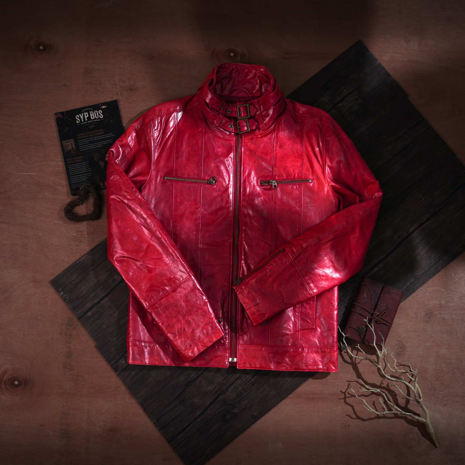 MOTORCYCLE-HORSEHIDE - Jaket Kulit Vintage SYPBOSofficial