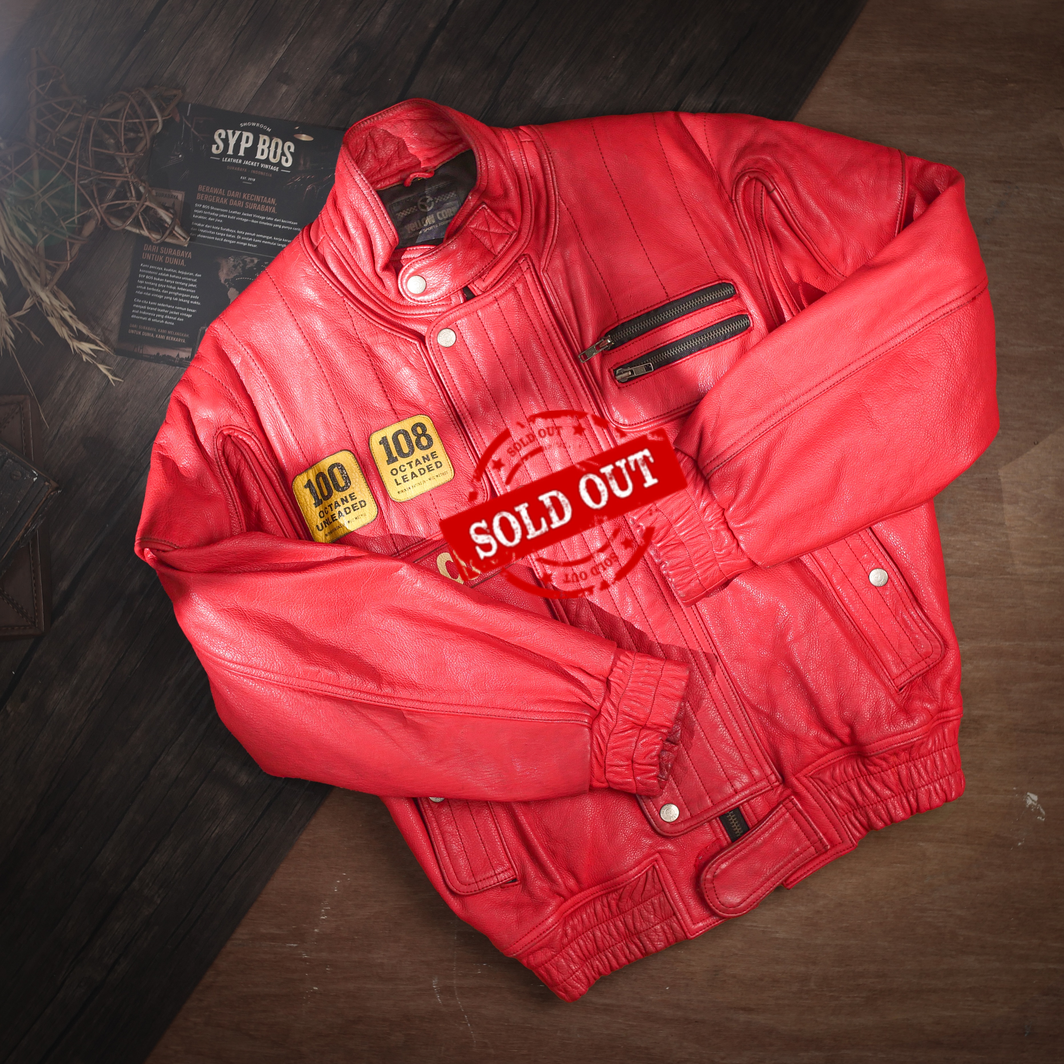 YELLOW CORN - Jaket Kulit Vintage SYPBOSofficial