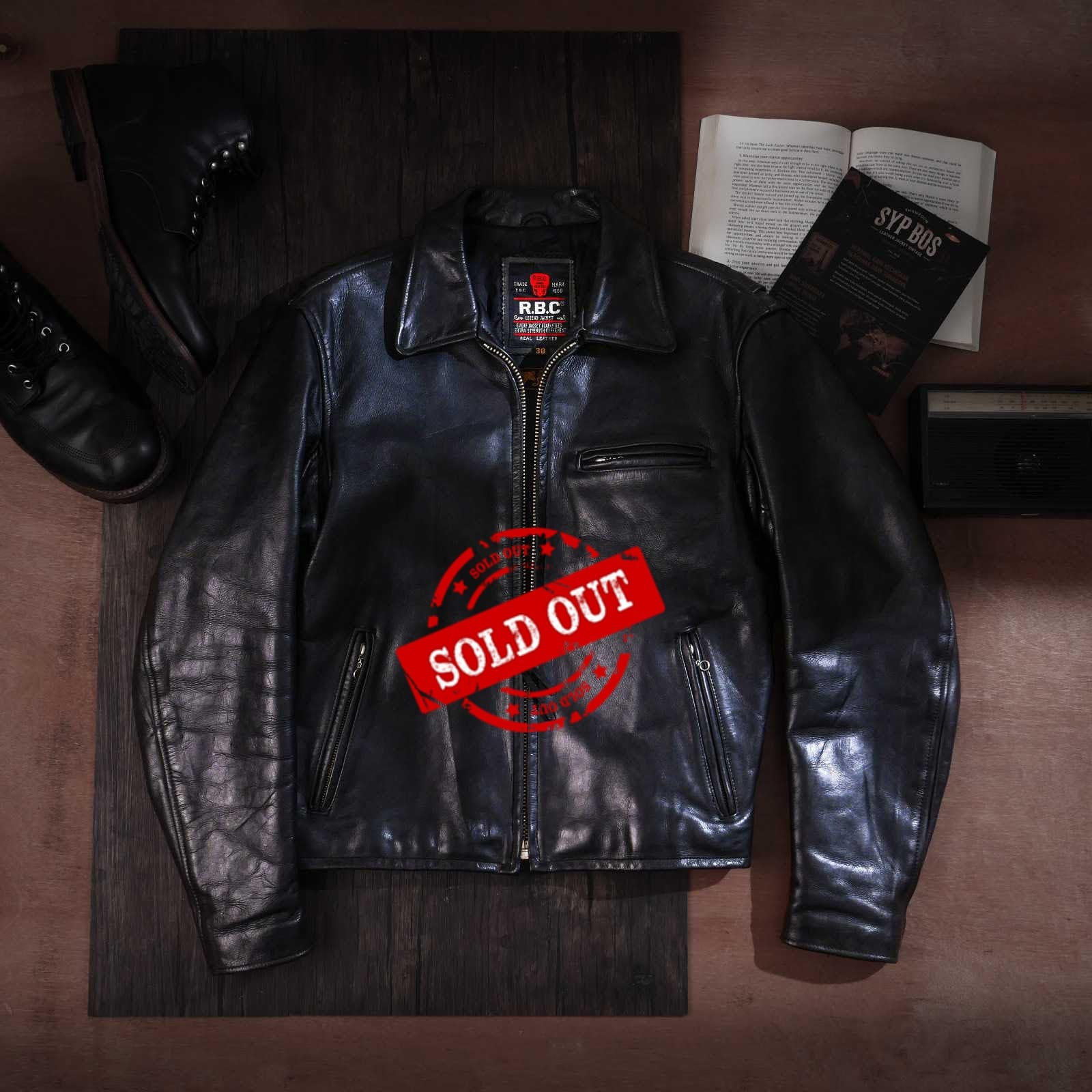 RBC - DETROID - Jaket Kulit Vintage SYPBOSofficial