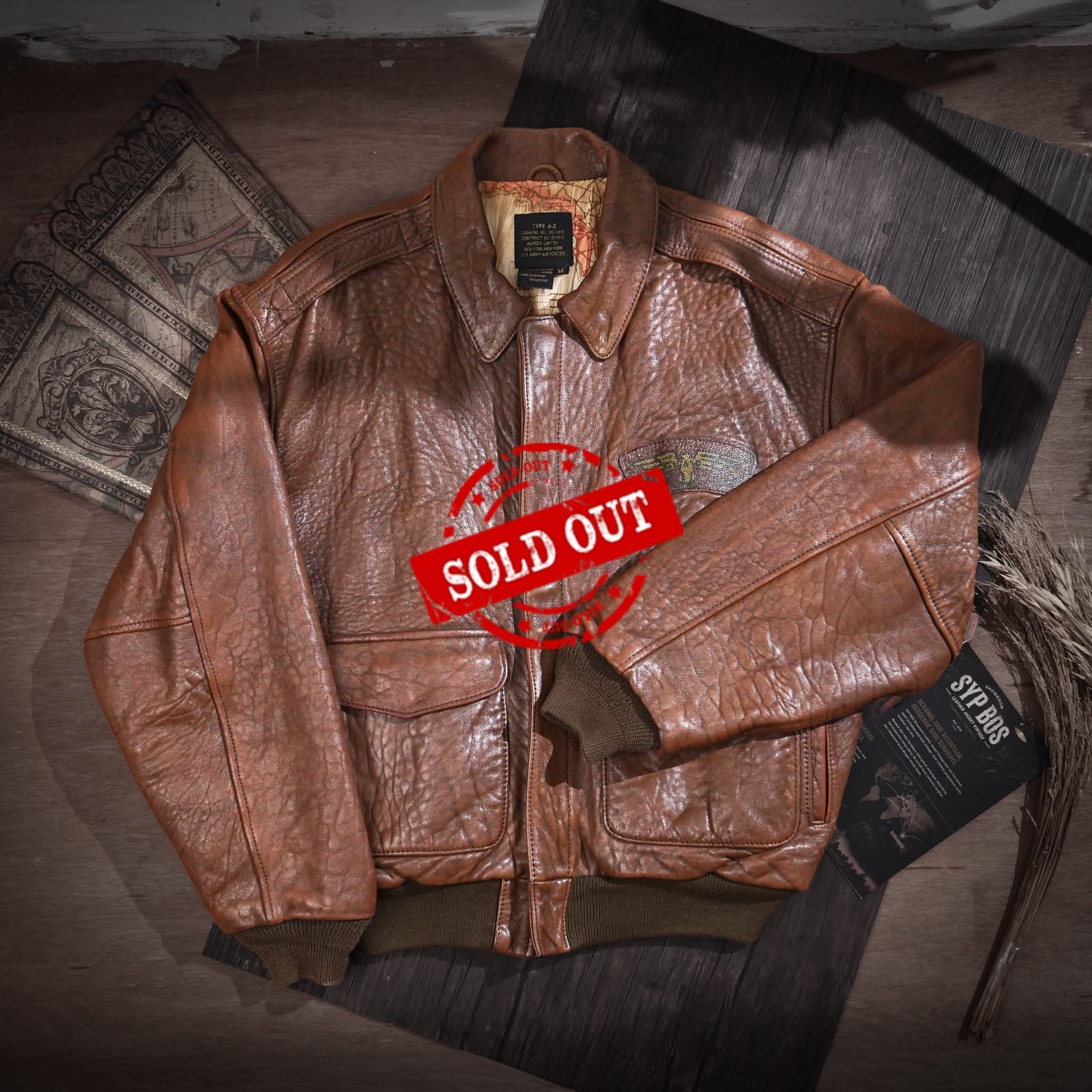 AVIREX "Hollywood" - Jaket Kulit Vintage SYPBOSofficial